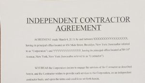 Employment Agreements and Independent Contractor Agreements